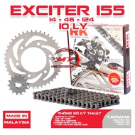 RK chain sprocket for Exciter 155, Japanese brand