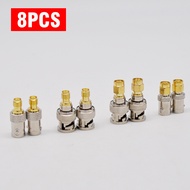 SMA BNC TNC RF Adapter 8-Piece Kit, Male/Female, for Radio, LTE Antenna, Router, GMRS Kit Penyesuai 
