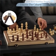 29x29cm Wooden Chess Board Folding Magnetic Chess Board Game Superior Chess Board Magnetic Chess Boa