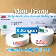 3M Medical Paper Tape, MICROPORE, WHITE color.