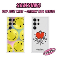 Samsung - Flipsuit Case Galaxy S24 Ultra / S24+ / S24 flip suit Cover