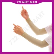 Muslimah Arm Sleeve Cover Aurat Muslimah Handsock Arm Slevee Lace Arm Sleeve
