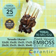 Contents: 25 pcs 12x20-30x40 Embossed Vacuum Plastic All Sizes Food Storage Container