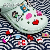 Hot Clog Shoes Charms Pins PVC Doctor for Clog Slipper Shoes Charm Button