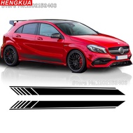 Skirt Stripe Vinyl Decal Car stickers, side car styling accessories, Mercedes W176, A-Class A180, A2