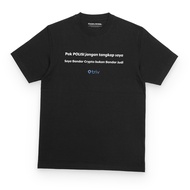 Crypto T-shirt "Bandar Crypto Triv Exchage" - Special Collaboration Triv Exchage/ Cryptocurrency T-s