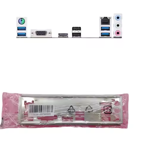 Original IO I/O Shield Back Plate Blende For ASUS PRIME A520M-K Motherboard Bezel Computer Chassis B