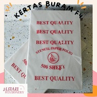 F4 Opaque Paper | F4 Newspaper Paper | Folio FROSTED PAPER | Lestari Stationery