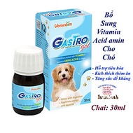 Chai bổ sung dinh dưỡng Vitamin &amp; Acid amin cho Chó Vemedim Gastro Gel Chai 30ml Giúp hỗ trợ tiêu hóa, Tăng sức đề kháng