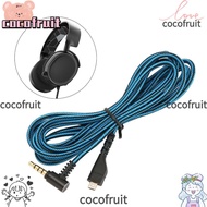 COCOFRUIT Earphone Replacement Cable, 3.5mm 6.6ft Earbuds Upgrade Wire, OFC Copper Wire Core Headpho