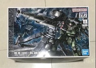 全新未砌HG 1/144 Thunderbolt 雷霆宙域渣古II連大炮 Zaku II + Big gun cannon set Gundam 機動戰士高達