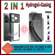 2 IN 1 Anti-Scratch Hydrogel + ARMOR CASING PACKAGE hp FOR REALME GT 6 5G GT 6T/ GT NEO 6 SE/ GT NEO