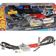 Hot Wheels Toy Car Track Set, Formula 1 Grand Prix Circuit Track Set, Diecast Car, F1 Diecast
