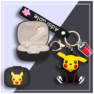 JBL live pro+TWS Earphone Protective Case Wireless Bluetooth Headset Silicone Shock-Resistant Cases Cartoon Spaceman Pikachu Keychain Pendant Scratch-Resistant