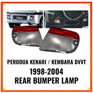 PERODUA KEMBARA DVT KENARI 1998 1999 2001 2003 2004 YEAR REAR BUMPER LAMP LIGHT LAMPU BELAKANG