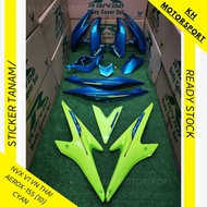 NVX155 (V1) RAPIDO COVERSET NV NVX-155 (10) [GREEN + CYAN ]