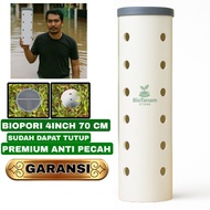 Biopore Pipe + Cap Length 70 Cm 4 inches