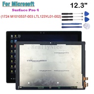 AAA+ For Microsoft Surface Pro 4 Pro4 12.3" 1724 M1010537-003 LCD Display Touch Screen Digitizer Glass Assembly Repair Parts