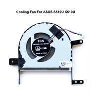 Computer CPU Cooing Fans for ASUS VivoBook S510 X510 S510UF X510U X510UAR S510UQ S510UA F510U CPU Fan Cooler DFS531005PL0T FJPPJiachuan