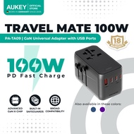 AUKEY Travel Adapter Series: PA-TA01 15W, PA-TA07 35W, PA-TA08 65W & PA-TA09 100W Fast Chargers