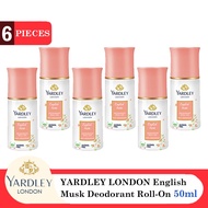 YARDLEY London English Musk Deodorant Roll-On 50ml