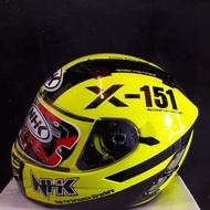 Helm NHK Terminator Starbase X151 Yellow Fluo X-151 Full Face