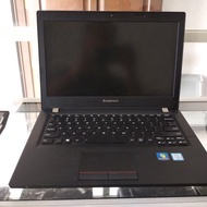 laptop slim murah lenovo K20 core i3 gen5 ssd 120gb no minus