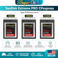 SanDisk® Extreme Pro CFexpress Card Type B (128GB/256GB/512GB)