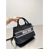 22.8.27 Updated miumiu Canvas tote Bag Four Colors Available