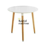 MINIMALIST CAFE TABLE ROUND RELAXING TABLE COFFEE TABLE OUTDOOR TABLE DIAMETER 60CM 70CM