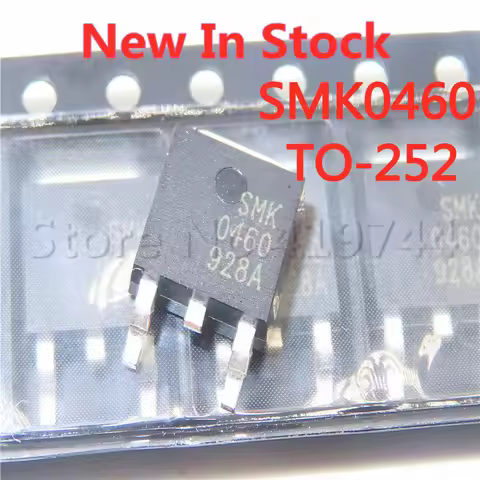 10PCS/LOT SMK0460 SMK0460D TO-252 MOSFET field effect tube N-channel 600V 4A In Stock NEW original I