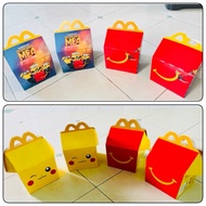 Mcdonald Happy Meal Paper Box(Empty Box)