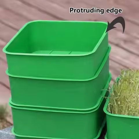 Bean Sprout Grower Pot Container For Soybean Mung Bean Germination Indoor Gardening Hydroponic Seedl