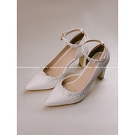 Bejo H88 Silk Flower luxury wedding shoes