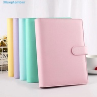 SEPTEMBER Binder Cover Refillable Journal Ring Binder File Folder A6/A5|Color Notepad Cover
