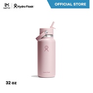 HYDRO FLASK WIDE MOUTH WITH FLEX STRAW CAP 32 OZ กระติกน้ำสูญญากาศ รุ่น 32 OZ เก็บอุณหภูมิ เก็บความร