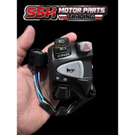 Domino Switch honda click125/150 with passing & hazard plug n play