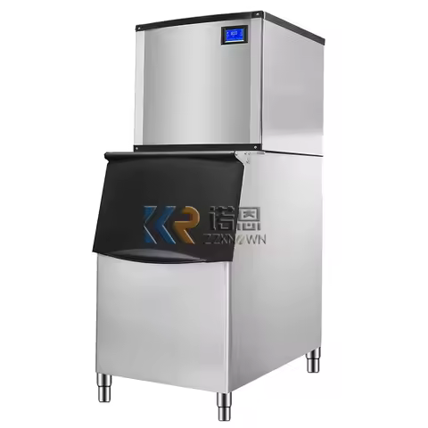 130Kg/24H High Efficiency Ice Cube Makers Making Machine 500kg/24Hrs Industrial Ice Maker