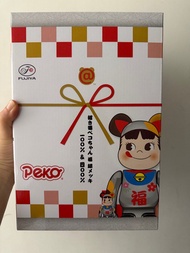 Bearbrick Peko Lucky Cat Peko-chan Lucky 100% & 400% Set