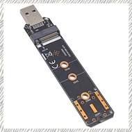 2X USB3.2 GEN2 10Gbps to NVME Protocol M.2 Hard Disk Box to A Port Realtek RTL9210 Card Opening