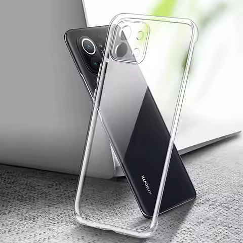 Transparent Phone Case for Xiaomi Mi 11 11T 11X Pro Ultra Lite NE Soft TPU Clear Mobile Back Cover M