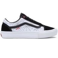 VANS OLD SKOOL SKATE BLACK WIDOW BLACK WHITE RED SNEAKERS สินค้ามีประกันแท้