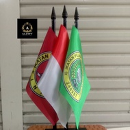 Bendera NOTARIS IPPAT INDONESIA dan Tiang kayu meja Lobang 3 Bendera