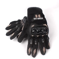 Bfg Motorcycle Motorcycle Rider Touch Screen Spring Summer Breathable Gloves Men's Gloves Protective