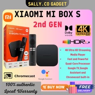 [Ready Stock]Xiaomi Mi TV Box S [2nd]4K Ultra HD Streaming Media Player Android 8.1