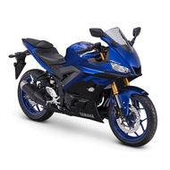 BS7-F0000-00-P0 YAMAHA YZF R25 V2 / R3 COVERSET BIRU (DPBMC) ORIGINAL HLY