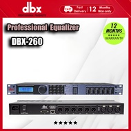 dbx DriveRack 260 2x6 I/O speaker management system (crossover, graphic equalizer, parametric equali
