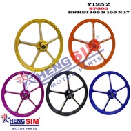 ✺☢❆ENKEI SP505 Y150 ZR V1 / V2 / Y125 Z / ZR / LC135 4 S / 5 S SP505 FG505 SPORT RIM 5 SPOKE DILARANG 160 X 160 X 17