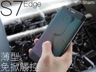 【SA423】iPhone 6 6S Plus Note5 M9 S6 S7 Edge 視窗皮套 保護套 手機殼 皮套