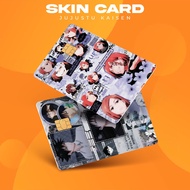 [ Skin CardBM] Jujutsu Kaisen 2 || Garskin | ATM Cover E-Money/ Flazz/ - Waterproof